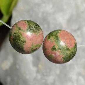 Pedras preciosas de jaspe multicolorido natural de 27,78 ct, esfera / bola, opaco