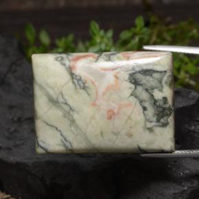 Jaspe Multicolorido Natural 59.34ct, baguete, Opaco