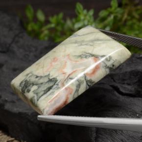 Jaspe Multicolorido Natural 59.34ct, baguete, Opaco