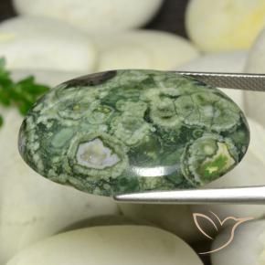 Jaspe Multicolorido Natural 24.95ct, oval, Opaco