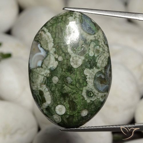 26.41ct Natural Multicolorido Jaspe, oval, Opaco