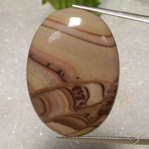 27.52ct Natural Multicolorido Jaspe, oval, Opaco