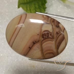Jaspe Multicolorido Natural 27.52ct, oval, Opaco