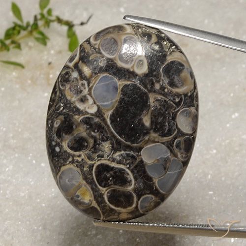 47.06ct Natural Multicolorido Jaspe, oval, Opaco