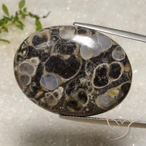 Jaspe Multicolorido Natural 47.06ct, oval, Opaco