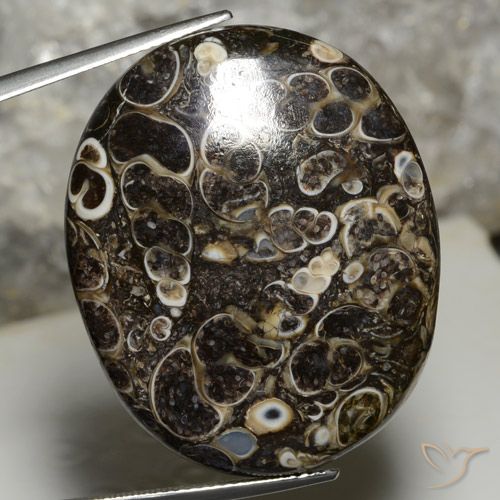 44.14ct Natural Multicolorido Jaspe, oval, Opaco