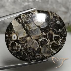Jaspe Multicolorido Natural 37.36ct, oval, Opaco