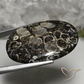 Jaspe Multicolorido Natural 37.36ct, oval, Opaco