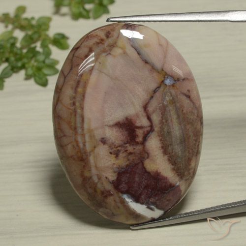 26.89ct Natural Multicolorido Jaspe, oval, Opaco