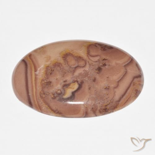 Jaspe Multicolorido Natural 22.10ct, oval, Opaco