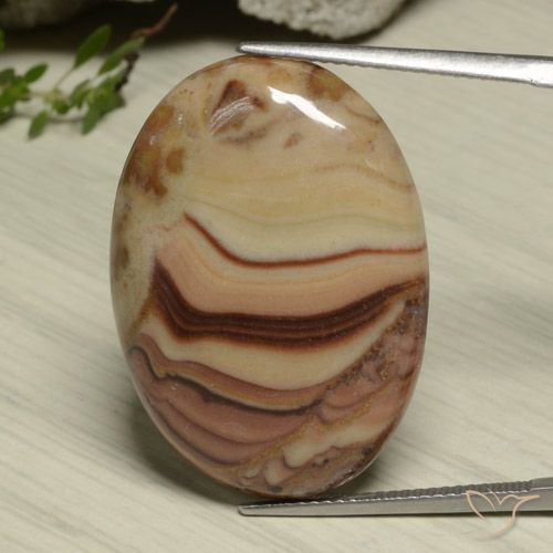 24.13ct Natural Multicolorido Jaspe, oval, Opaco