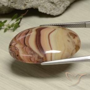 Jaspe Multicolorido Natural 24.13ct, oval, Opaco