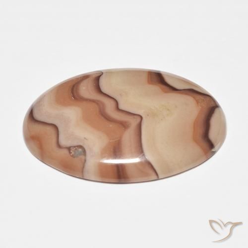Jaspe Multicolorido Natural 21.72ct, oval, Opaco