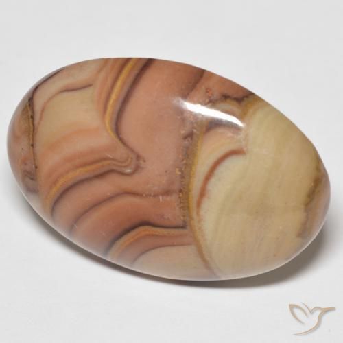 Jaspe Multicolorido Natural 23.68ct, oval, Opaco