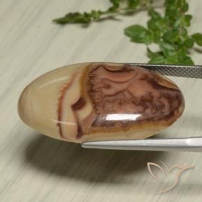 Jaspe Multicolorido Natural 24.59ct, oval, Opaco