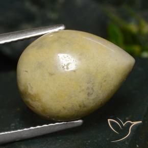 Jaspe Multicolorido Natural 8.67ct, Formato de pêra, Opaco