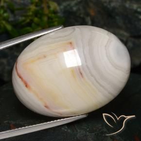 Jaspe Multicolorido Natural 43.88ct, oval, Opaco