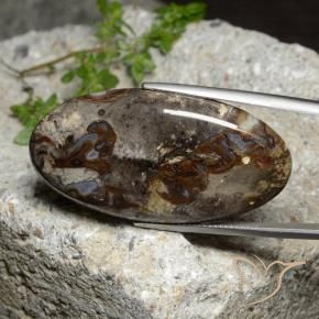 Jaspe Multicolorido Natural 47.90ct, oval, Opaco