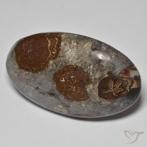 Jaspe Multicolorido Natural 46.26ct, oval, Opaco