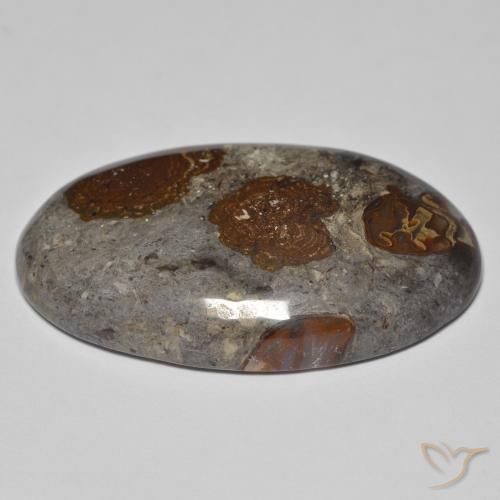 Jaspe Multicolorido Natural 46.26ct, oval, Opaco