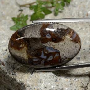 Jaspe Multicolorido Natural 39.19ct, Corte Oval, Opaco