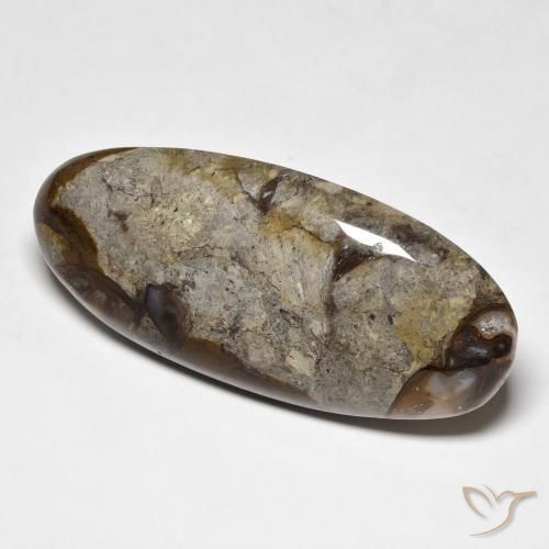 Jaspe Multicolorido Natural 47.35ct, oval, Opaco