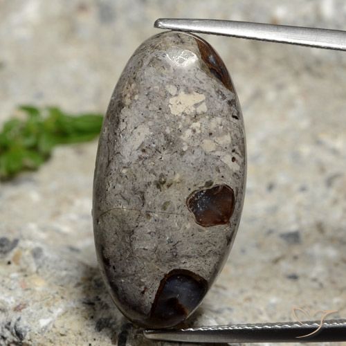 16.16ct Natural Multicolorido Jaspe, oval, Opaco