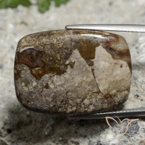 Jaspe Multicolorido Natural 26.06ct, Almofada, Opaco
