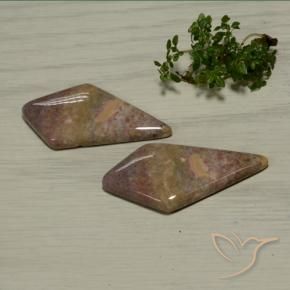 Pedras preciosas de Jaspe Multicolorido natural de 48.56 ct, Chique, Opaco