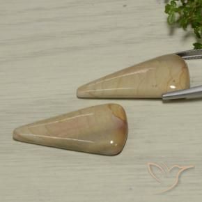 Pedras preciosas de Jaspe Multicolorido natural de 28.03 ct, Trilhão, Opaco