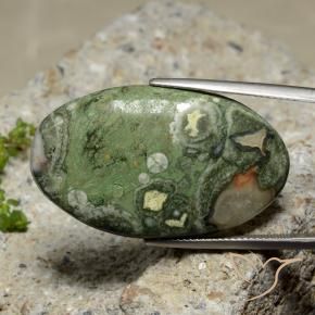 Jaspe Multicolorido Natural 27.42ct, oval, Opaco