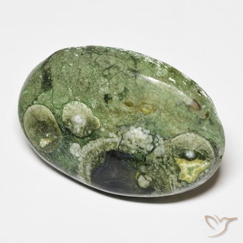 Jaspe Multicolorido Natural 19.43ct, oval, Opaco
