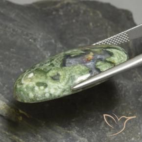 Jaspe Multicolorido Natural 30.57ct, oval, Opaco