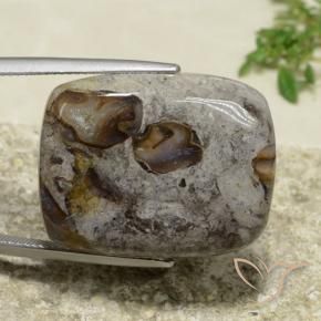 Jaspe Multicolorido Natural 31.55ct, Almofada, Opaco