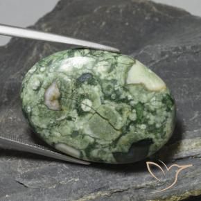 Jaspe Multicolorido Natural 28.77ct, oval, Opaco