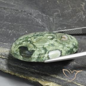 Jaspe Multicolorido Natural 28.77ct, oval, Opaco