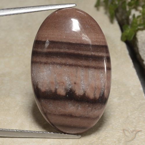 24.78ct Natural Multicolorido Jaspe, oval, Opaco