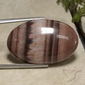 Jaspe Multicolorido Natural 24.78ct, oval, Opaco