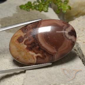 Jaspe Multicolorido Natural 26.25ct, oval, Opaco