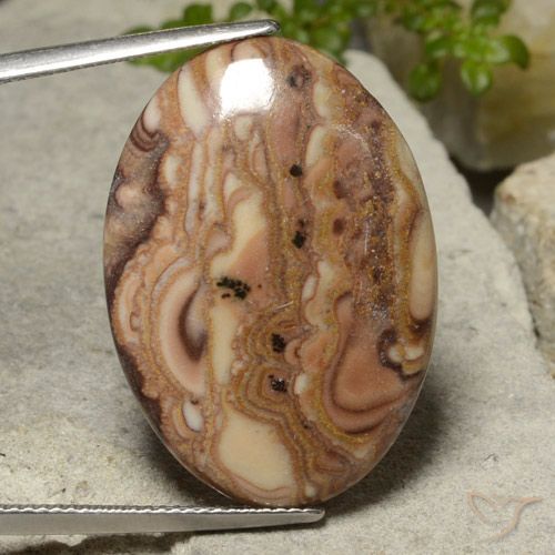 18.62ct Natural Multicolorido Jaspe, oval, Opaco