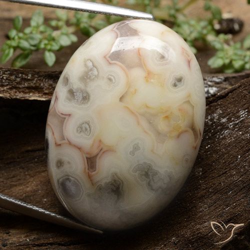 44.66ct Natural Multicolorido Jaspe, oval, Opaco