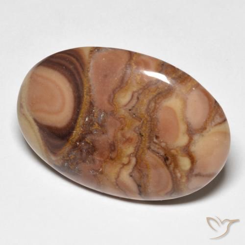 Jaspe Multicolorido Natural 23.08ct, oval, Opaco