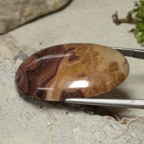 Jaspe Multicolorido Natural 33.44ct, oval, Opaco