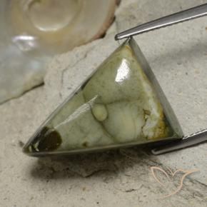 Jaspe Multicolorido Natural 17.87ct, Trilhão, Opaco