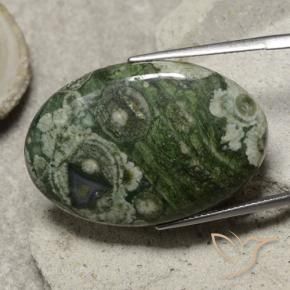 Jaspe Multicolorido Natural 29.52ct, oval, Opaco