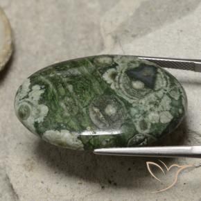 Jaspe Multicolorido Natural 29.52ct, oval, Opaco
