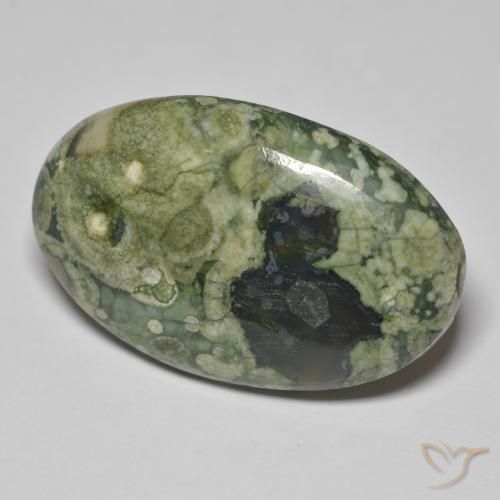 Jaspe Multicolorido Natural 33.43ct, oval, Opaco