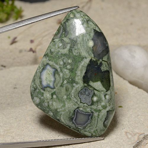 41.76ct Natural Multicolorido Jaspe, Chique, Opaco