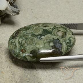 Jaspe Multicolorido Natural 27.91ct, oval, Opaco