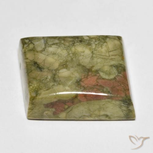 Jaspe Multicolorido Natural 17.80ct, Chique, Opaco